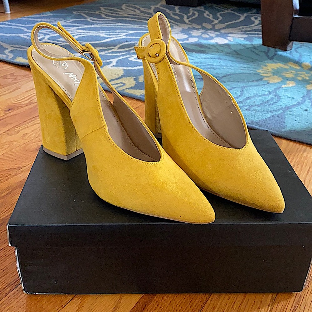 Point of no return sling back heel from Nasty Gal